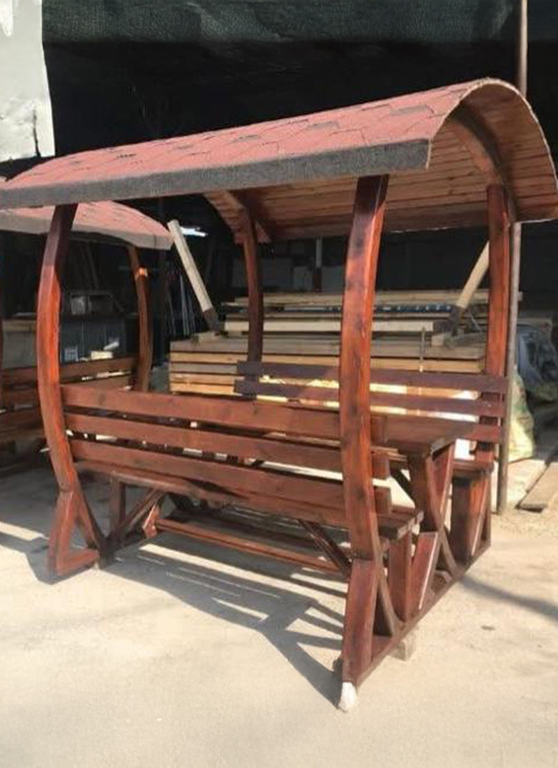 Osmanlı Çatı Ahşap Kamelya Büküm Ayak